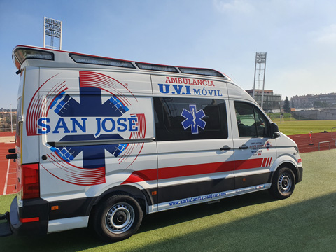 Uvi mvil eventos urgencias San Jose