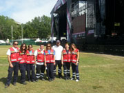 ambulancias San Jose concierto aire libre