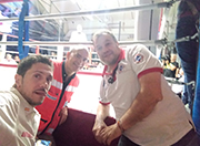 Velada boxeo tecnicos mdico ambulancias San Jose