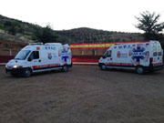 Ruedo ambulancias San Jose